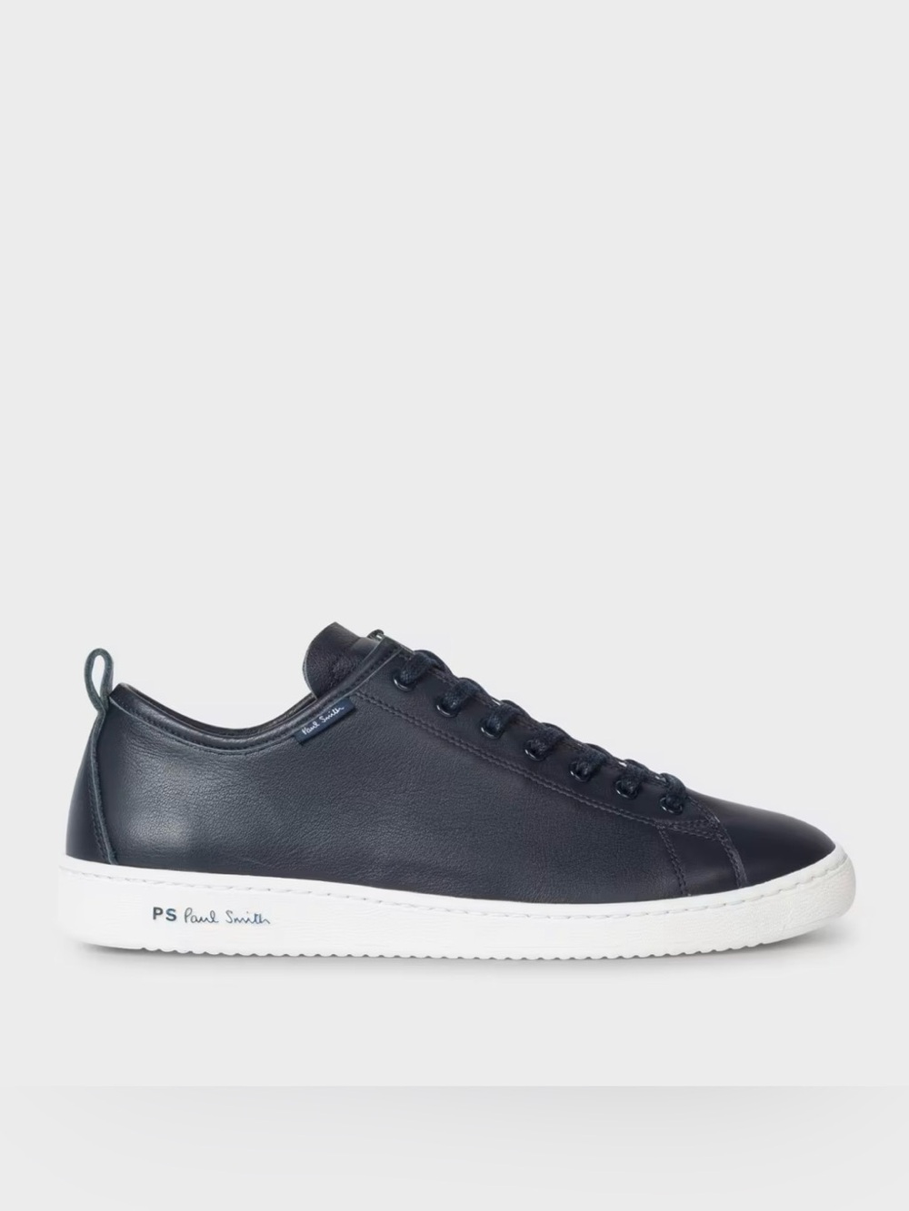 PS Paul Smith Miyata Navy Leather Sneakers 8